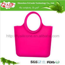 Custom Promotional Fashionable O Bag Rubber Bag Silicone Tote Bag